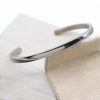 Serene Silver Bangle - Image 2