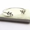 Silver Leaf Bangle 6022 - Image 2