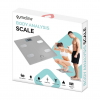 Gymcline Body Analysis Scale w/ BMI Report & Daily Calorie Intake Guide, Silver - Image 2