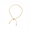 Gold Simple Slider Bracelet - Image 2