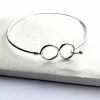 Infinity Silver Bangle - Image 2