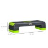 HOMCOM Aerobic Step Three-Level Adjustable Exercise Stepper for Home, Office - Image 5